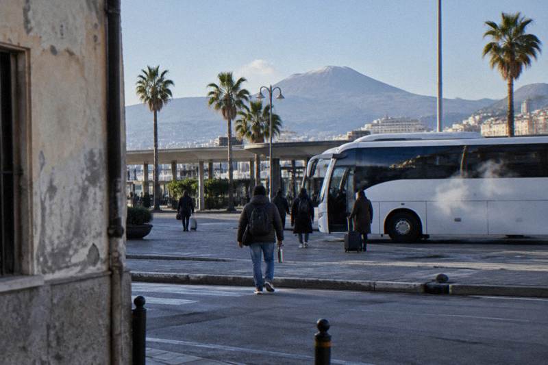 Crater First, Salerno Departure