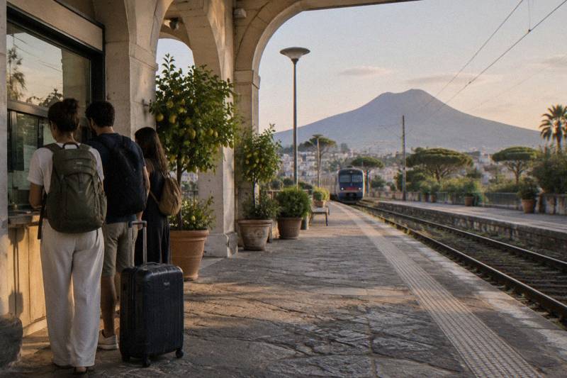 By Train From Sorrento