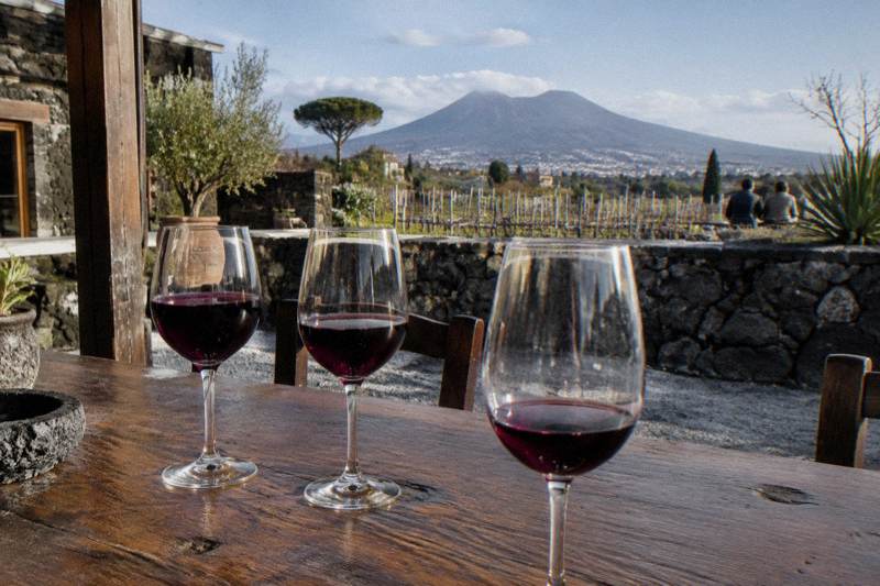 Volcanic Soil Tasting in Pompeii